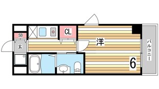 ラディウス森南の物件間取画像